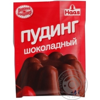 Pudding Haas chocolate chocolate for desserts 44g - buy, prices for NOVUS - photo 4