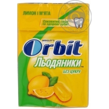 Льодяники Orbit Лимон,м'ята 35г - купити, ціни на - фото 2