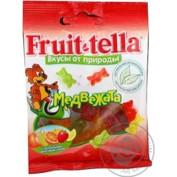 Цукерки жувальні Fruit-tella Ведмеді 30г - купить, цены на - фото 3