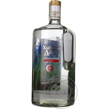 Vodka Khlibniy dar Ozyma 40% 1750ml glass bottle Ukraine - buy, prices for NOVUS - photo 1