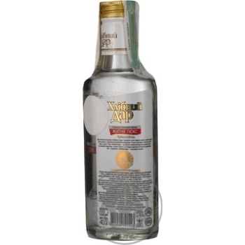 Vodka Khlibniy dar Rye 40% 200ml glass bottle Ukraine - buy, prices for NOVUS - photo 2