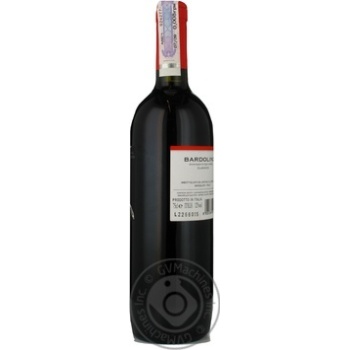 Wine Bardolinno red dry 12% 2009year 750ml Italy - buy, prices for MegaMarket - photo 3
