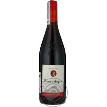 Wine karinyan Baron d'arignac red semidry 11% 2008year 750ml glass bottle Languedoc-roussillon France - buy, prices for MegaMarket - photo 4