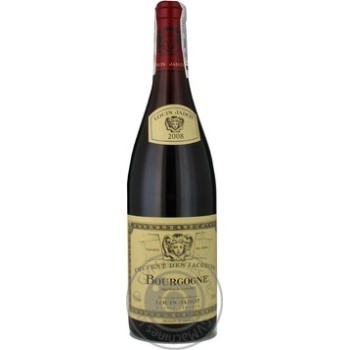 Вино Louis Jadot Bourgogne Couvent червоне сухе 0.75л х6 купить, цены на МегаМаркет - фото 1