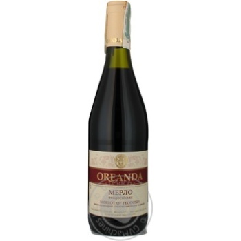 wine merlot oreanda 12% 700ml glass bottle Ukraine - buy, prices for - photo 6