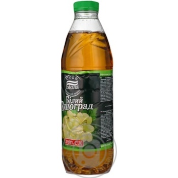 Reconstituted clarified pasteurized juice Biola white grapes plastic bottle 1000ml Ukraine - buy, prices for NOVUS - photo 5