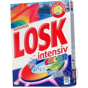 Powder detergent Losk Mountain lake for the coloured linen 450g - buy, prices for NOVUS - photo 4