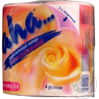 toilet paper aha 4pcs 430g Poland - buy, prices for - photo 4