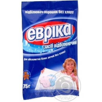 Відбілювач Еврика 75г х72 купить, цены на МегаМаркет - фото 4