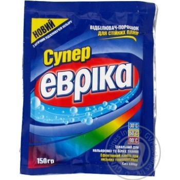 bleach evrika white for tissue 150g Greece - buy, prices for - photo 4