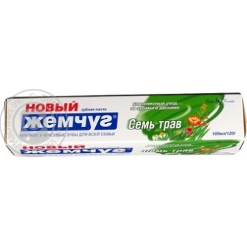 Novy Zhemchug Seven Herbs Toothpaste 100ml - buy, prices for Vostorg - photo 5