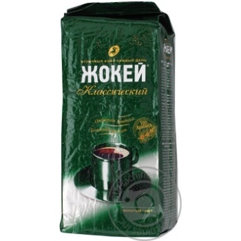 Natural ground medium roasted coffee Jockey Classic 100% Arabica 500g Russia - buy, prices for NOVUS - photo 1