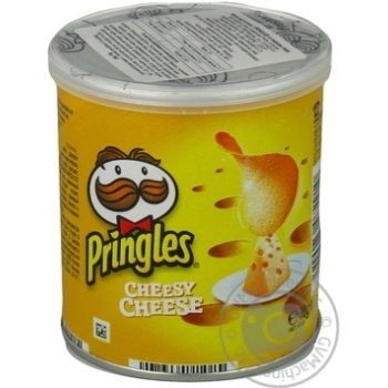 Potato chips Pringles Cheesy Cheese 40g Belgium - buy, prices for NOVUS - photo 7