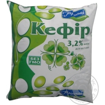 Kefir Garmonija 3.2% 500g polyethylene packaging Ukraine - buy, prices for NOVUS - photo 2