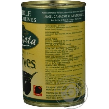 black olives fragata black canned 300ml can Spain - buy, prices for - photo 7