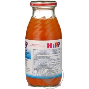 Juice-containing drink for 4+ months babies HiPP Decoction against diarrhea glass bottle 200ml Austria - buy, prices for - photo 3