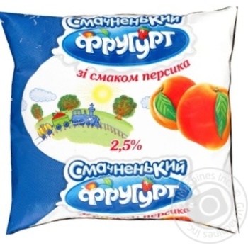 Йогурт Фругурт персик 2.5% 400г плівка Україна купити, ціни на МегаМаркет - фото 6