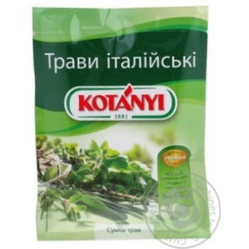 Приправа Котані Італійські трави 14г купити, ціни на МегаМаркет - фото 2