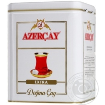 Black pekoe tea Azercay Extra medium leaf with bergamot flavor 250g can Azerbaijan - buy, prices for - photo 9