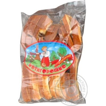 Rusks Kotyhoroshko Moskovski 300g polyethylene packaging Ukraine - buy, prices for NOVUS - photo 1