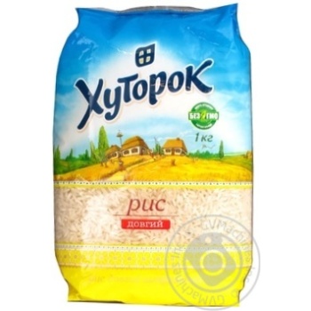 Khutorok Long Grain White Rice - buy, prices for NOVUS - photo 1