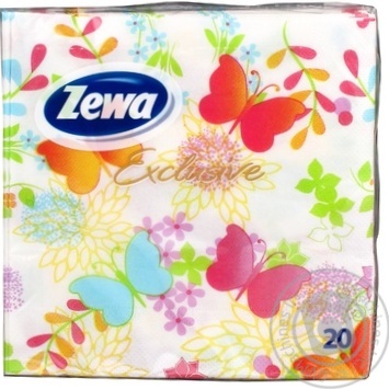 Серветки Zeva Set luxury 20шт х30 купити, ціни на МегаМаркет - фото 1