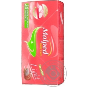 Прокладки щоденні Molped Daily Care light Fresh Deo 20шт - купить, цены на - фото 4