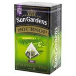 Чай зелений Sun Gardens зі смаком саусепа 2,5г*20шт