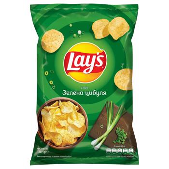 04823063125499 LAY`S ЧІПСИ ЦИБУЛЯ 120Г