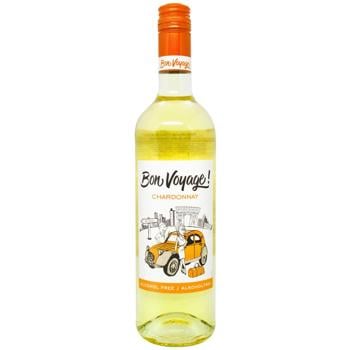 Bon Voyage! Chardonnay Wine is non-alcoholic whie 0.75ml - buy, prices for - photo 1