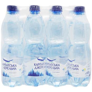 Karpatska Dzheralna Carbonated Mineral Water 0.5l - buy, prices for COSMOS - photo 2