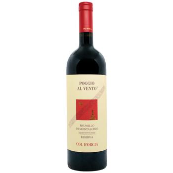 Вино Col d’Orcia Poggio al Vento Brunello di Montalcino Riserva 2001 черв.сухе 0.75 л