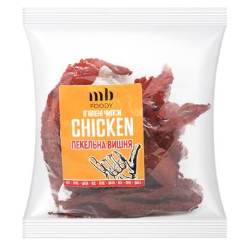 MB Foody Hellish Cherry Flavored Sun-Dried Chicken Chips 200g - buy, prices for NOVUS - photo 1