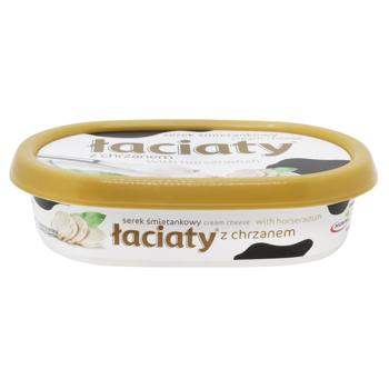 Laciaty Cream Cheese with Horseradish 135g - buy, prices for NOVUS - photo 2