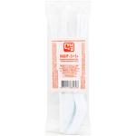 Subbota Disposable White 5 knives and 5 forks Set