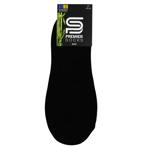 Premier Socks Bamboo Mesh Men's Foot Covers with Silicone s.27 Black