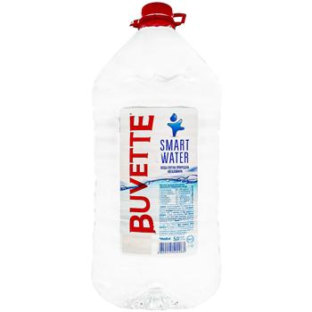 Вода негазированная Buvette Smart Water минеральная  5л - купить, цены на КОСМОС - фото 1