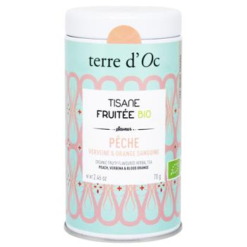 Травяний напій TR 70г персик/меліса/апельсин  (Фр) - купить, цены на КОСМОС - фото 1