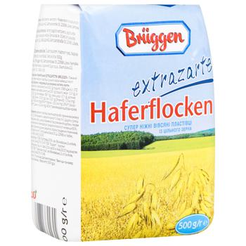 Хлопья овсяные Bruggen Extra 500г - купить, цены на КОСМОС - фото 2