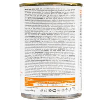 Brit Care Mono Protein набір вологого корму для собак 5+1 шт х 400 г - індичка - купити, ціни на MasterZoo - фото 5