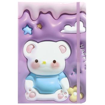 Блокнот на гумці Malevaro Bunny А5 80 аркушів - купити, ціни на - фото 3