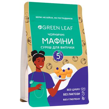 Суміш для випічки Green Leaf Чорничні мафіни 300г - купити, ціни на Auchan - фото 3