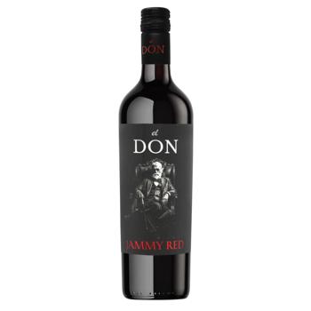 Вино El Don Jammy красное полусухое 12,5% 0,75л