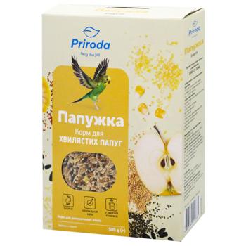 Корм для хвилястих папуг Природа Папужка 500г - купити, ціни на MasterZoo - фото 1