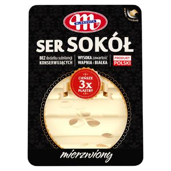 Сир Млековіта Сокол нарізаний 45% 150г - купити, ціни на Grono - фото 1