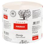 Туалетний папір Marka Promo із макулатури 65м 1шт