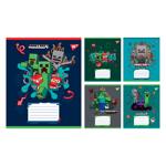 Yes Minecraft Heroes Notebook in a Line А5 18 sheets