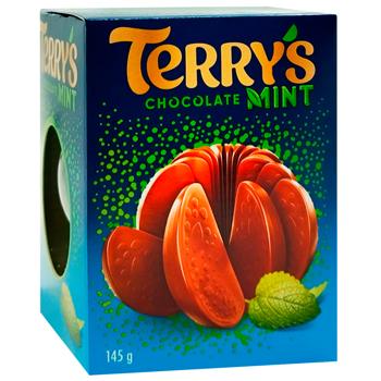 Шоколадный апельсин Terry's мята и молочный шоколад 145г - купить, цены на - фото 2