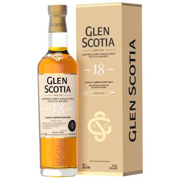 Whiskey Glen scotia 46% 18years 700ml - buy, prices for WINETIME - photo 1