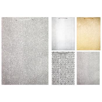 Пакет текстурний паперовий 35х24.5х9см - купити, ціни на КОСМОС - фото 1